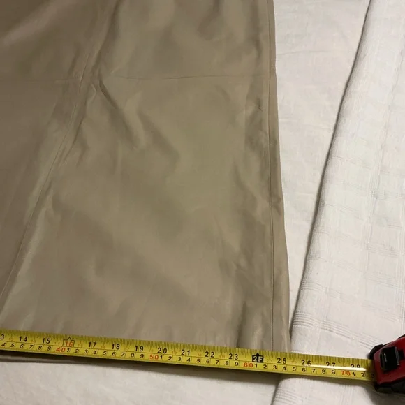 MARINA RINALDI LEATHER SKIRT - Picture 13 of 16